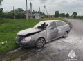 Очевидцы спасли ребенка и потушили автомобиль