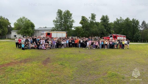 В ДОЛ &quot;Юность&quot; детям рассказали о правилах безопасности