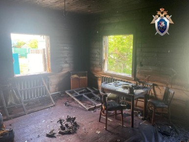 Мужчина погиб в Старой Кулатке во время пожара
