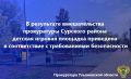 Прокуратура Сурского района Ульяновской области провела проверку исполнения законодательства о защите прав несовершеннолетних
