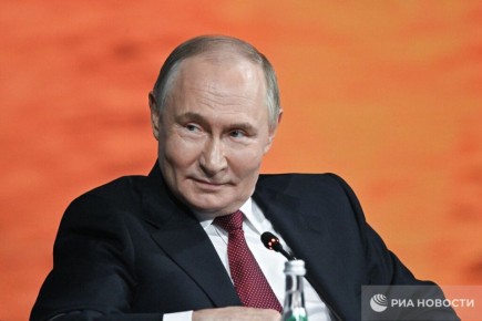 Сегодня прошло пленарное заседание ПМЭФ с участием Владимира Путина
