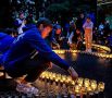 В эти минуты в парке имени Александра Матросова проходит акция «Огненные картины войны»