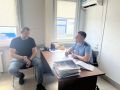 Заместитель прокурора Чердаклинского района Николай Матвеев провёл выездной личный прием работников ООО «Гален»