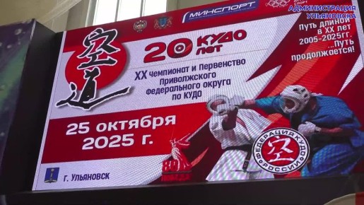 В Ульяновске прошёл 20-й Чемпионат Приволжского федерального округа по кудо