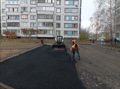 Ремонт дорог, тротуаров и дворов в Ульяновске вёлся на 13 участках