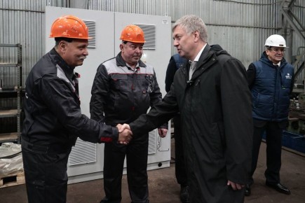 Алексей Русских: Ставлю задачу поддерживать местные станкостроительные предприятия