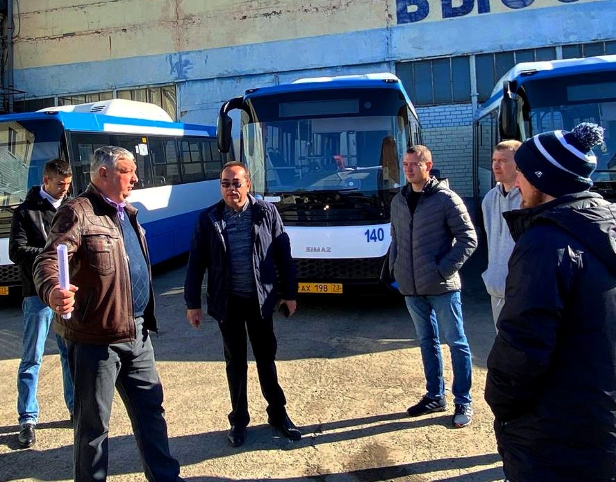 Новое пополнение: будущие водители снова на практике в ПАТП-1 Новое пополнение: будущие водители снова на практике в ПАТП-1