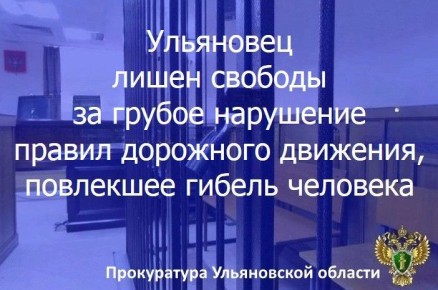 Карсунский районный суд Ульяновской области вынес приговор по уголовному делу в отношении жителя региона