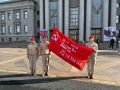 Ульяновские школьники приняли участие в акции «Марш Знамени Победы»