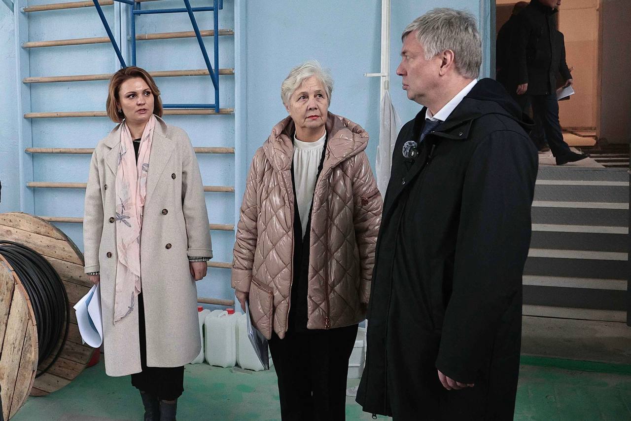 Алексей Русских: В гимназии №21 города Ульяновска стартовал капремонт
