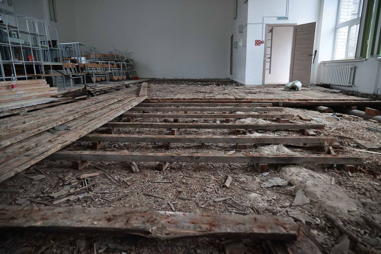 Алексей Русских: В гимназии №21 города Ульяновска стартовал капремонт Алексей Русских: В гимназии №21 города Ульяновска стартовал капремонт