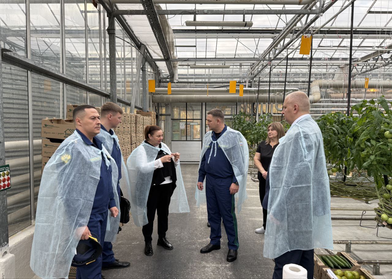 Прокурор Ульяновской области посетил АО «Тепличное» Прокурор Ульяновской области посетил АО «Тепличное»