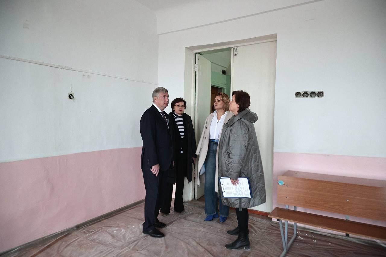 Алексей Русских: Капитальный ремонт стартовал в школе №49 города Ульяновска Алексей Русских: Капитальный ремонт стартовал в школе №49 города Ульяновска