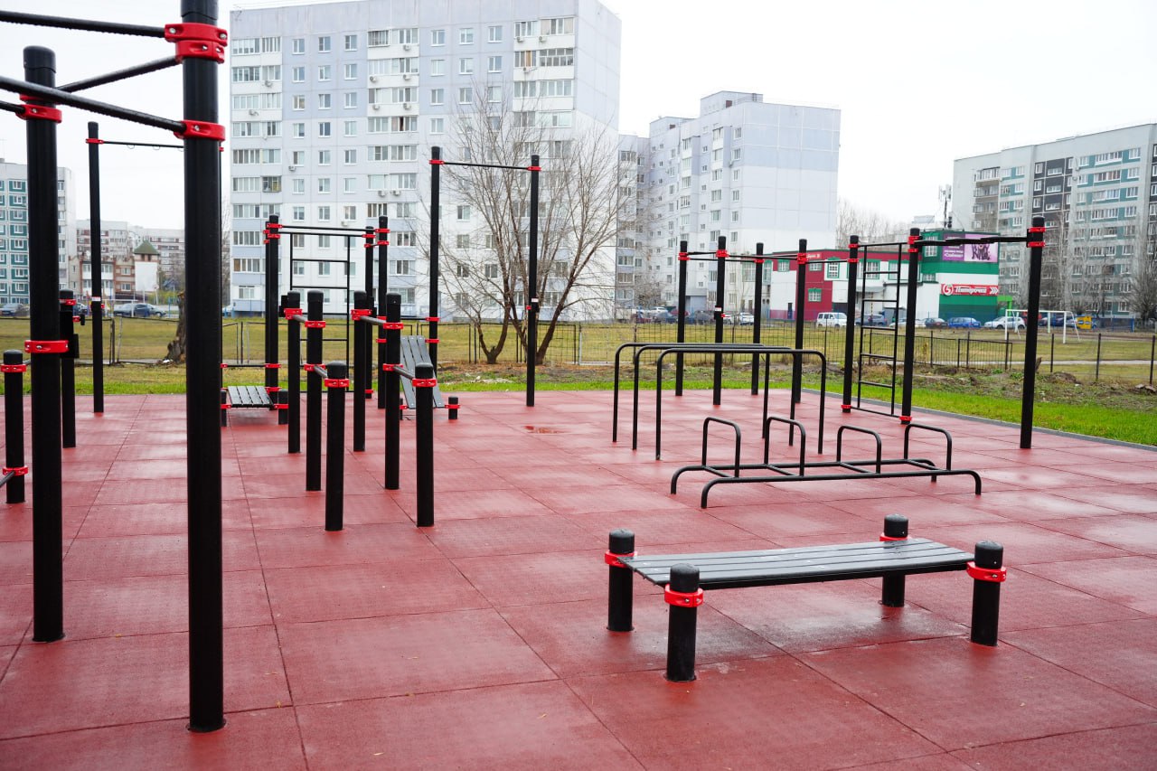 На новом спорткомплексе открытого типа в Заволжье прошёл спортивный праздник На новом спорткомплексе открытого типа в Заволжье прошёл спортивный праздник