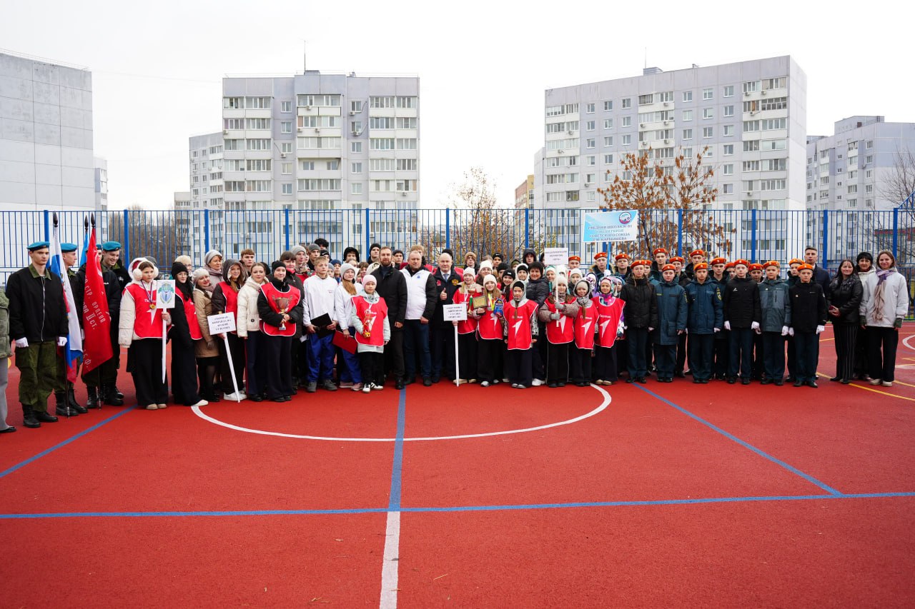 На новом спорткомплексе открытого типа в Заволжье прошёл спортивный праздник