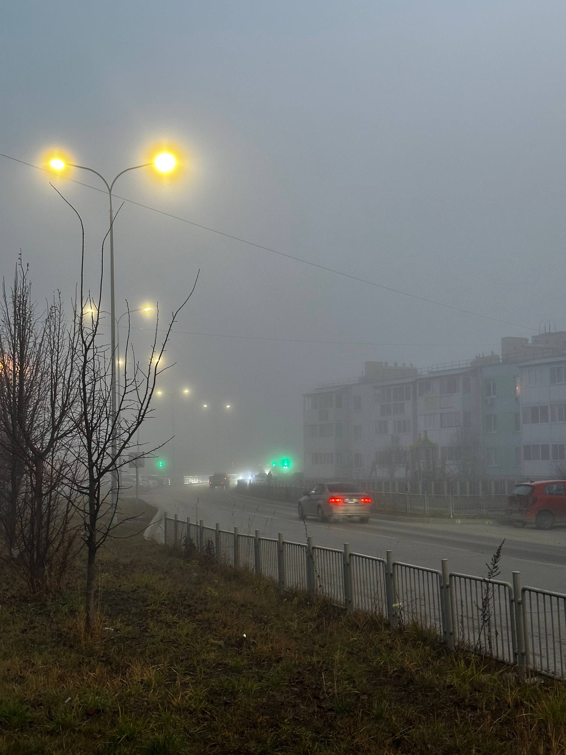 Ульяновск накрыл туман с видимостью до 500 м и менее