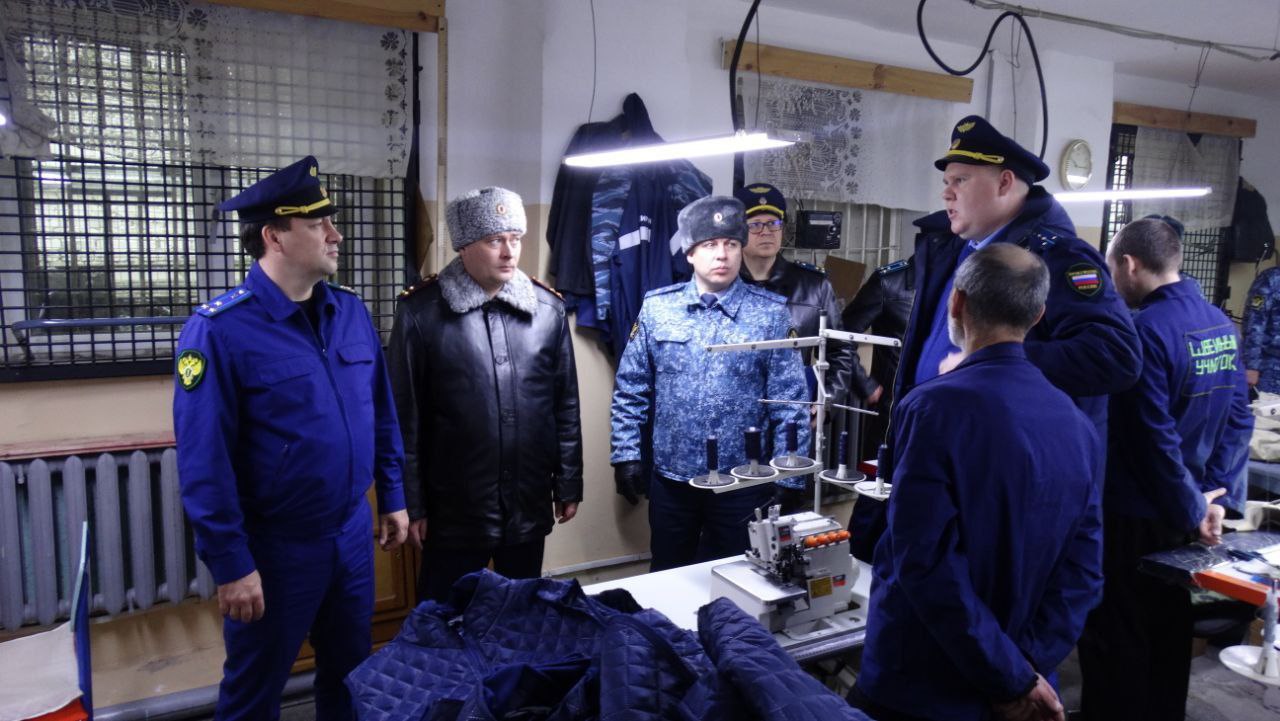 Первый заместитель прокурора Ульяновской области Гриньке М.А. провел проверку соблюдения уголовно-исполнительного законодательства в ФКУ «Тюрьма» регионального Управления ФСИН России Первый заместитель прокурора Ульяновской области Гриньке М.А. провел проверку соблюдения уголовно-исполнительного законодательства в ФКУ «Тюрьма» регионального Управления ФСИН России