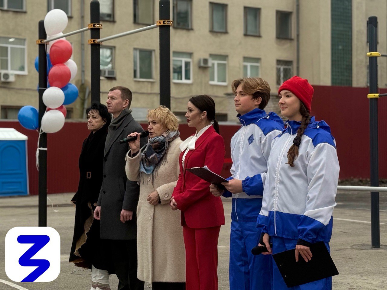 В Мариинской гимназии появилась новая спортивная площадка В Мариинской гимназии появилась новая спортивная площадка