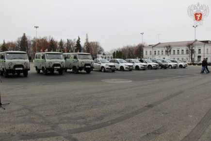 20 новых автомобилей поступили в медучреждения Ульяновской области