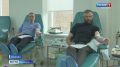 Финалисты программы "Герои Симбирской земли" сдали кровь в рамках благотворительной акции «Дари добро»