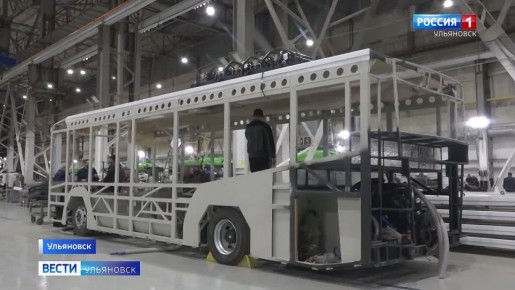 В Ульяновске запустили производство низкопольного транспорта! Выпуск новых СИМАЗов стал возможен, благодаря федеральной поддержке