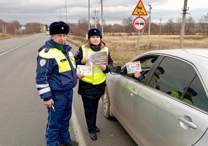 Госавтоинспекция провела общеобластное профилактическое мероприятие «Встречная полоса»