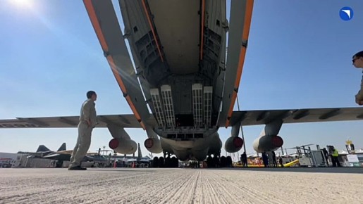 Лучший в мире транспортный самолёт Ил-76МД-90А на выставке Dubai Airshow 2025