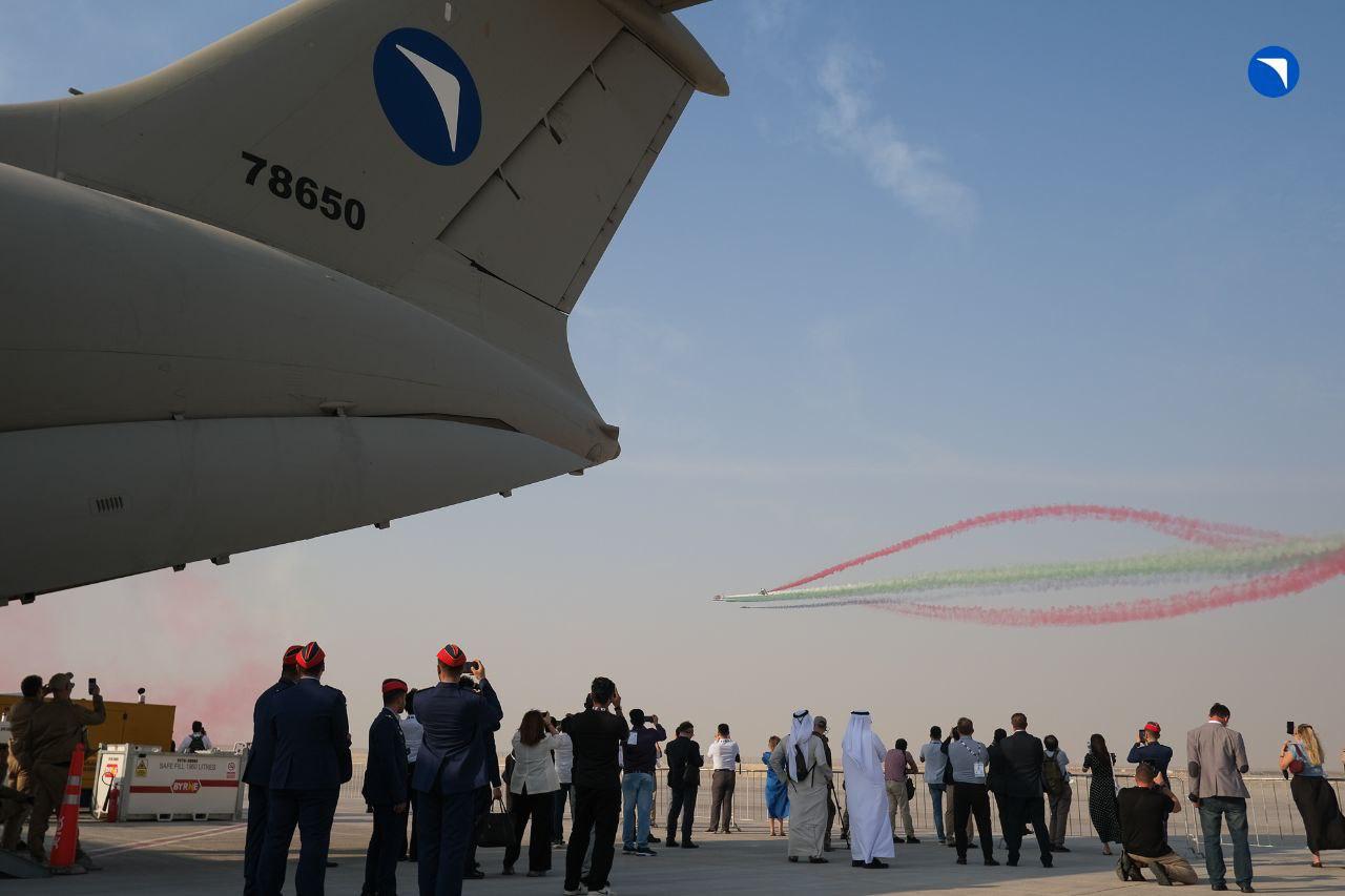 Лучший в мире транспортный самолёт Ил-76МД-90А на выставке Dubai Airshow 2025 Лучший в мире транспортный самолёт Ил-76МД-90А на выставке Dubai Airshow 2025