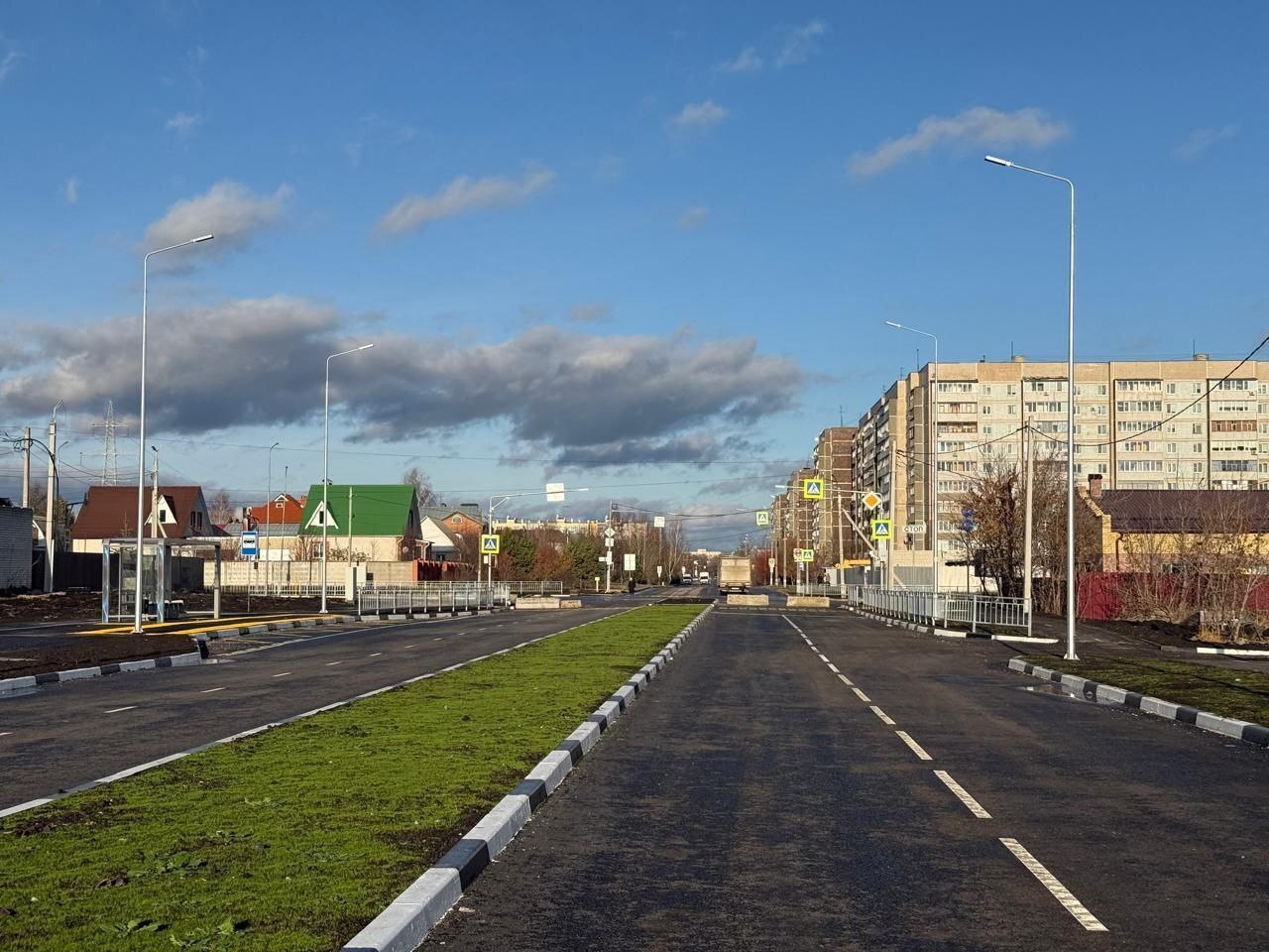 Новый участок улицы Ефремова ввели в эксплуатацию Новый участок улицы Ефремова ввели в эксплуатацию