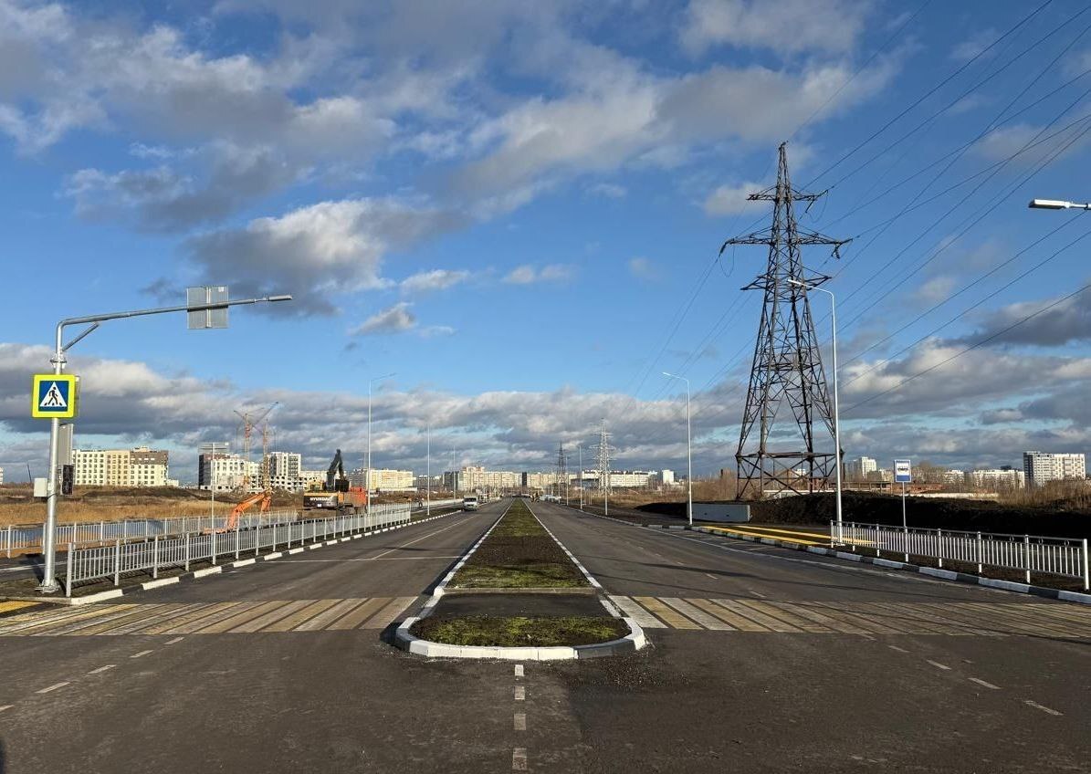 Новый участок улицы Ефремова ввели в эксплуатацию Новый участок улицы Ефремова ввели в эксплуатацию