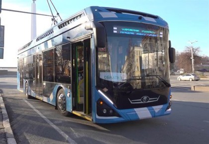 В Ульяновске начинается тестирование второго троллейбуса с автономным ходом – пермского «Адмирала»