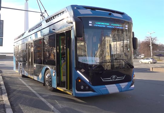 В Ульяновске начинается тестирование второго троллейбуса с автономным ходом – пермского «Адмирала»