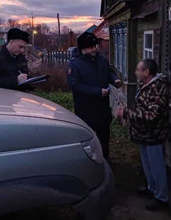 На территории Сурского района прошло профилактическое мероприятие «Сельский патруль»