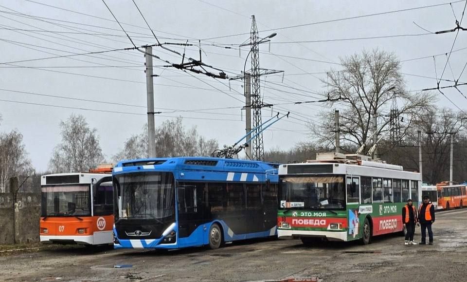 Троллейбус на автономном ходу «Адмирал» сегодня вышел на маршрут для обкатки с пассажирами