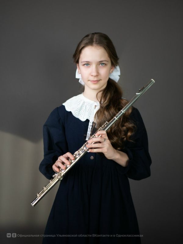 Ульяновская флейтистка Юна Гурьянова вышла в финал Международного конкурса юных музыкантов «Щелкунчик»