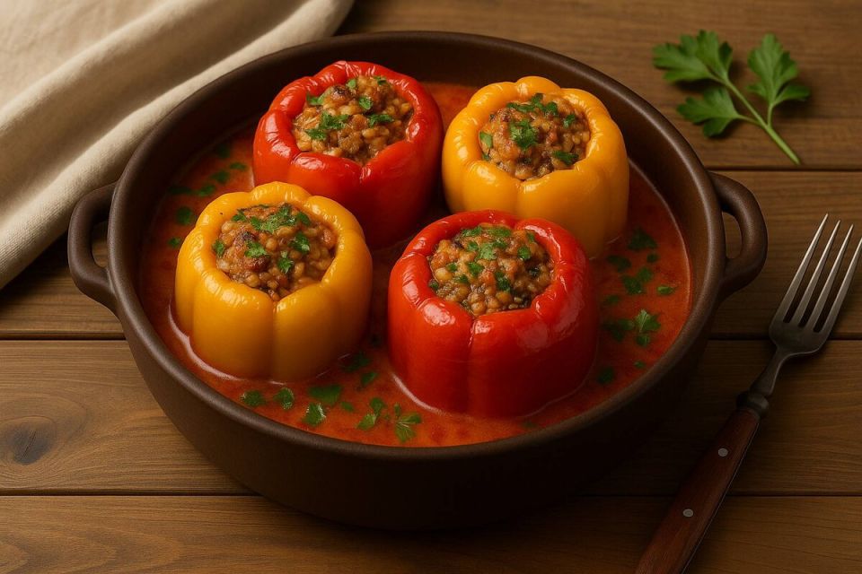 Фаршированные перцы: возвращение к детским воспоминаниям с новым вкусом