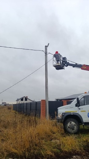 За ноябрь в заволжских многодетных кварталах было обустроено освещение на пяти улицах
