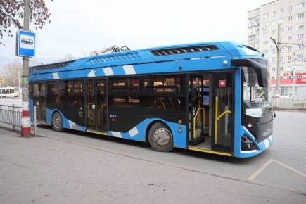 В Ульяновске продолжается обкатка троллейбуса «Адмирал» с автономным ходом