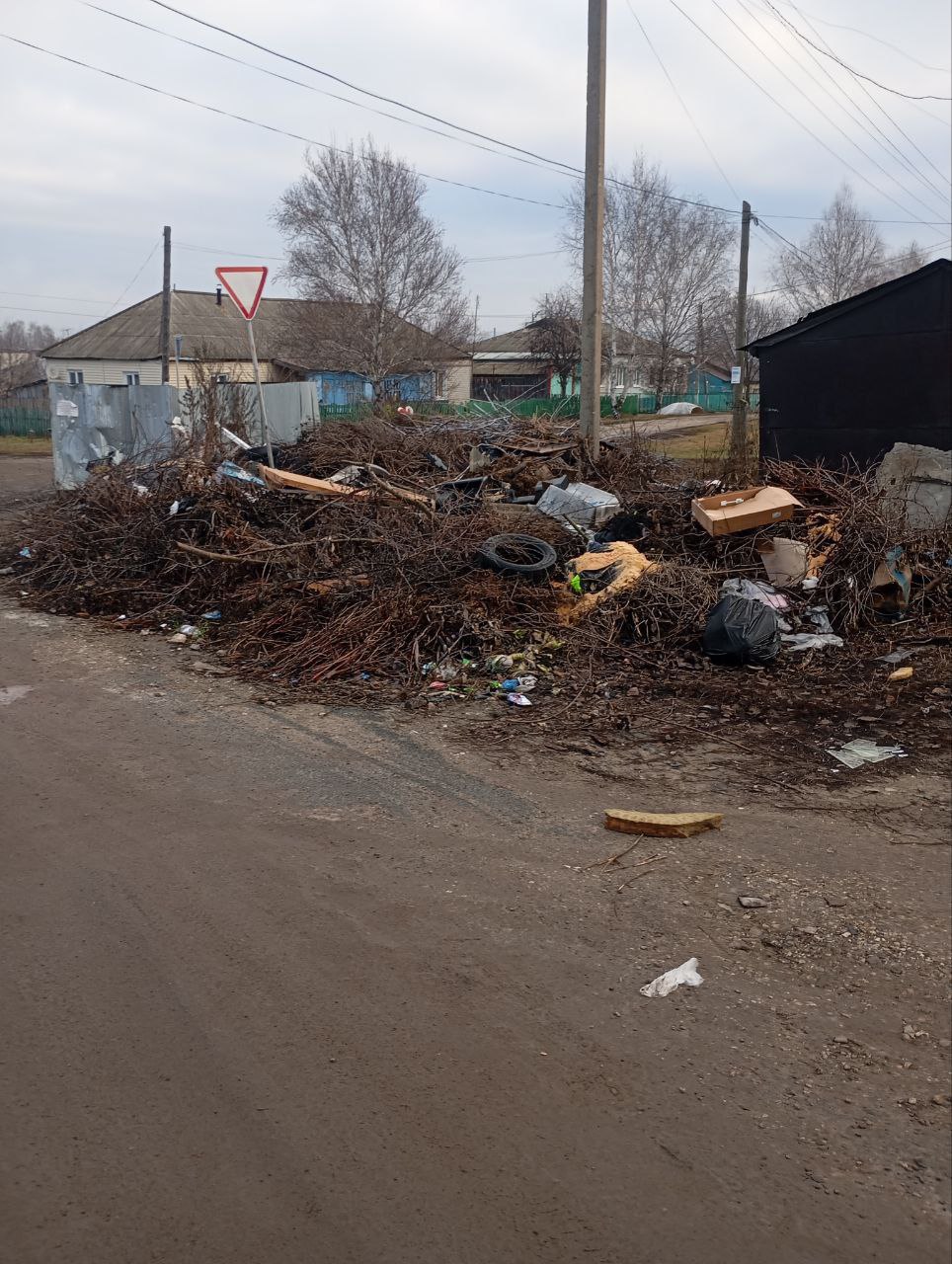 В Тереньге обнаружены мусорные завалы В Тереньге обнаружены мусорные завалы