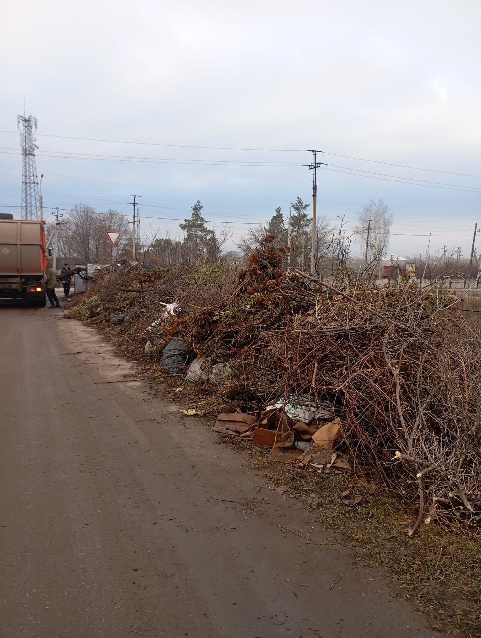 В Тереньге обнаружены мусорные завалы В Тереньге обнаружены мусорные завалы