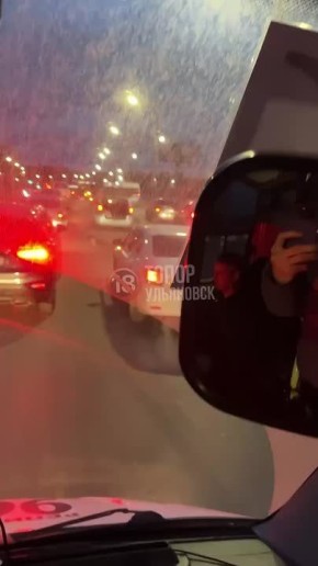 Затор в районе Доваторского моста (Путепровода) из-за аварии