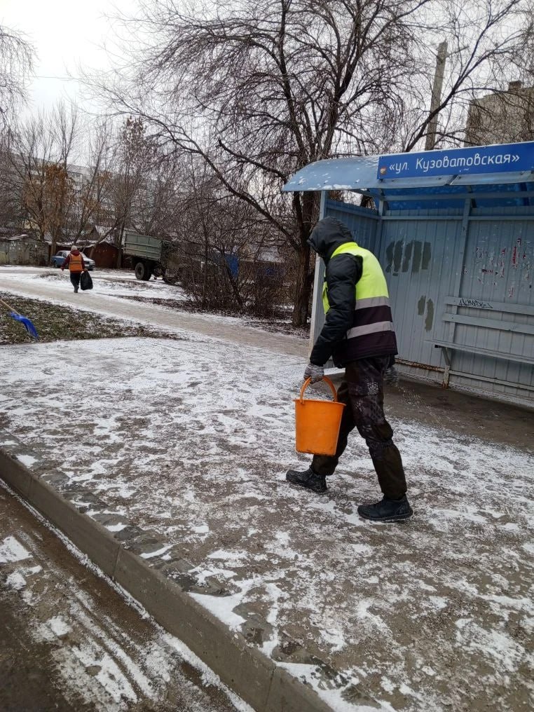 Ульяновские дорожники поддерживают в порядке городские тротуары Ульяновские дорожники поддерживают в порядке городские тротуары