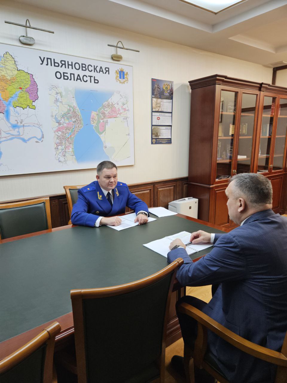 Прокурор Ульяновской области провел рабочую встречу с Уполномоченным по правам человека в Ульяновской области