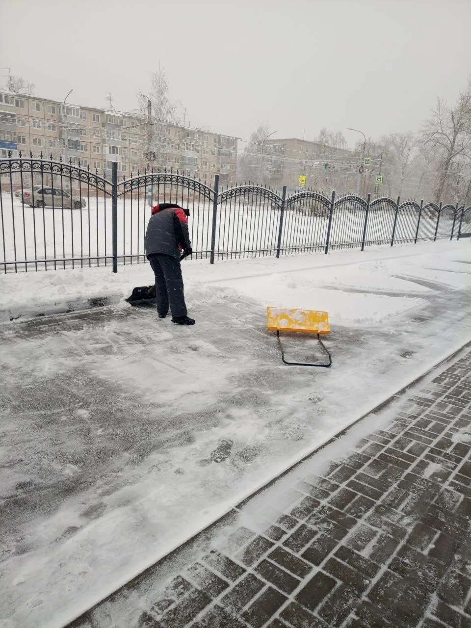 Непогода вносит коррективы в работу всех отраслей Непогода вносит коррективы в работу всех отраслей