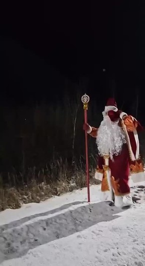 Симбирский Дед Мороз принял участие в ежегодном шествии Дедов Морозов