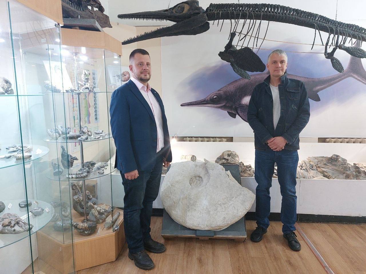 В Ульяновской области музею передан гигантский моллюск мелового периода