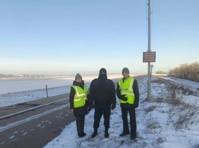 Выход на лёд водоёмов Ульяновска в настоящее время максимально опасен