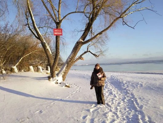 Выход на лёд водоёмов Ульяновска в настоящее время максимально опасен Выход на лёд водоёмов Ульяновска в настоящее время максимально опасен