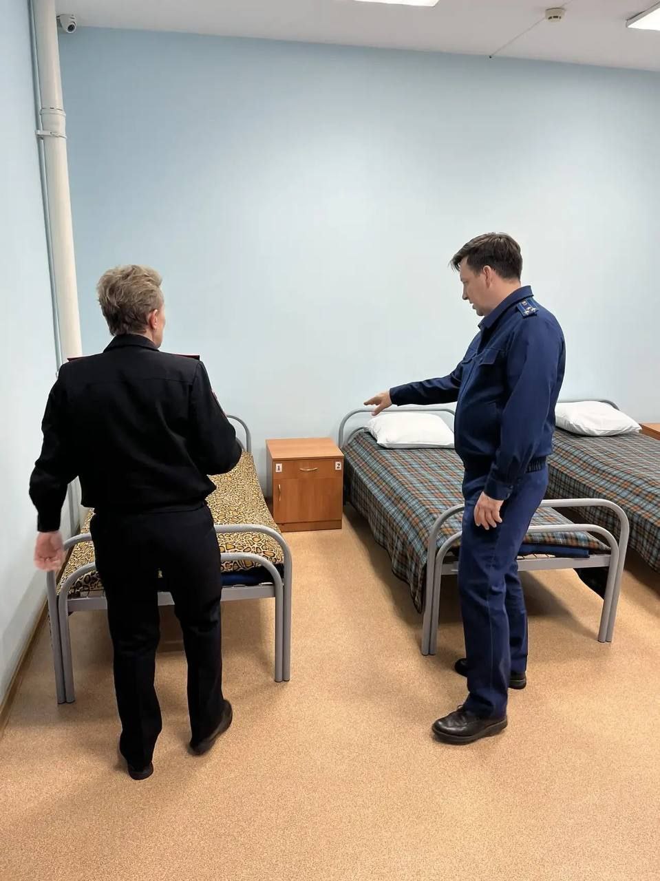 Первый заместитель прокурора области Михаил Гриньке провел проверку в Центре временного содержания несовершеннолетних правонарушителей регионального Управления МВД России Первый заместитель прокурора области Михаил Гриньке провел проверку в Центре временного содержания несовершеннолетних правонарушителей регионального Управления МВД России