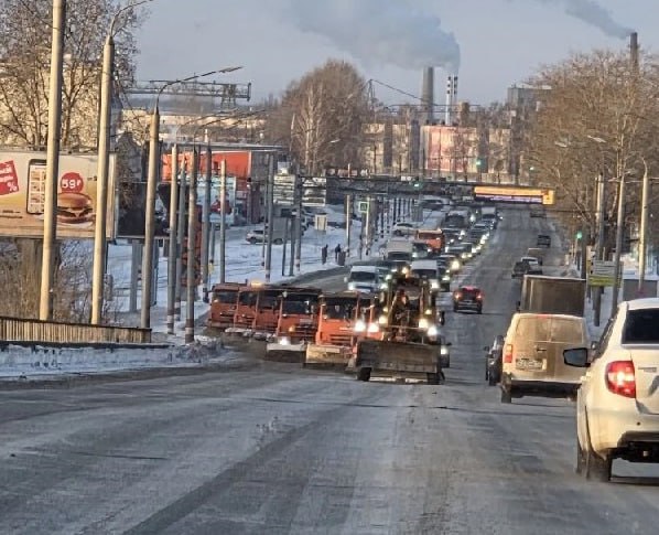 Ульяновские дорожники ликвидируют колейность и скользкость Ульяновские дорожники ликвидируют колейность и скользкость